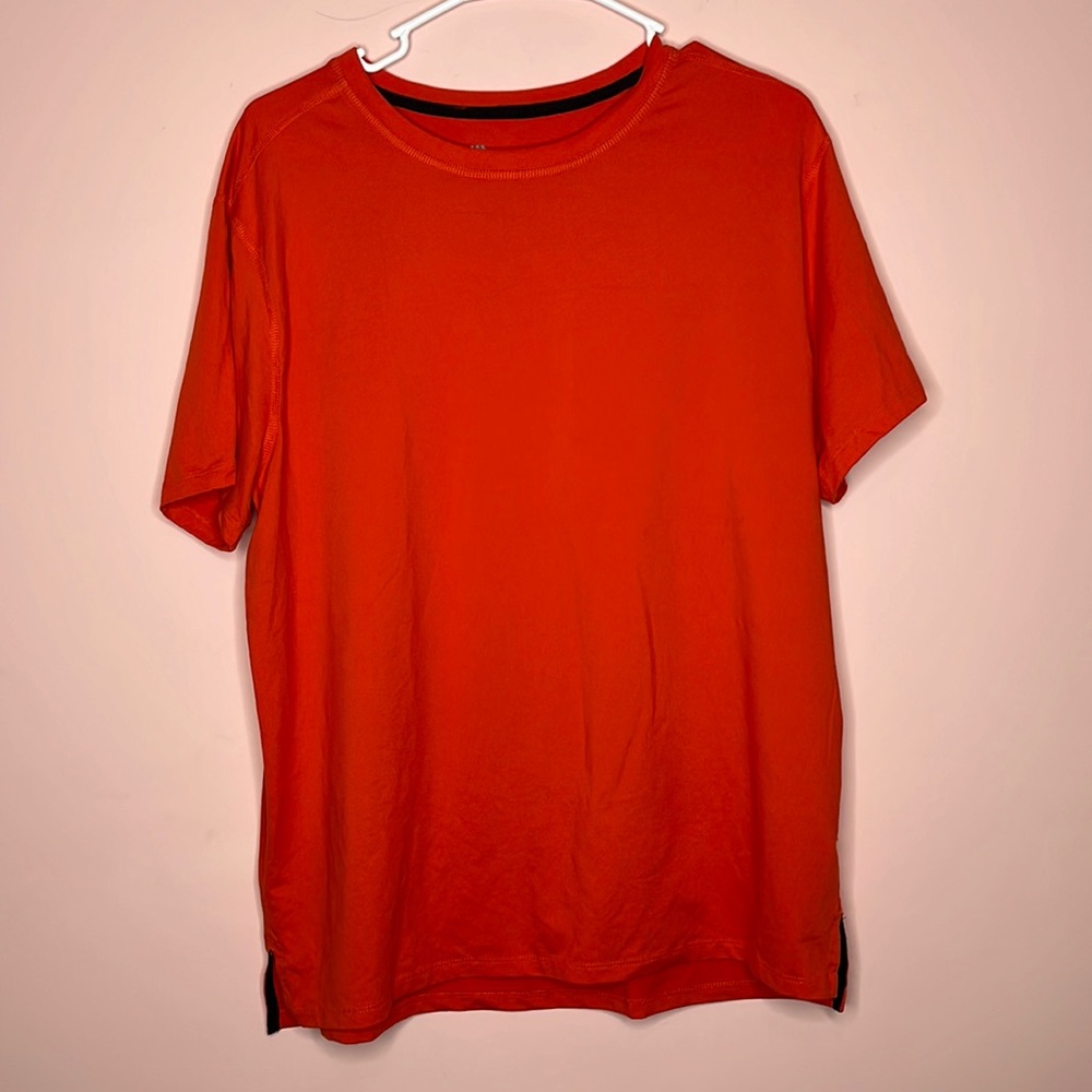 All in Motion Red-Orange Active T-shirt